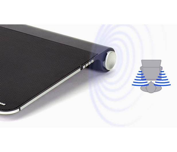 Zalman Chłodząca ZM-NC3500 Plus (hub USB+głośniki, 17,3") - 80193 - zdjęcie 7